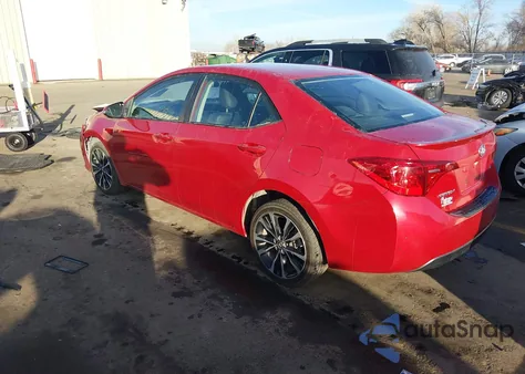2017 Toyota Corolla Se from USA, damaged, VIN 2T1BURHE4HC798988